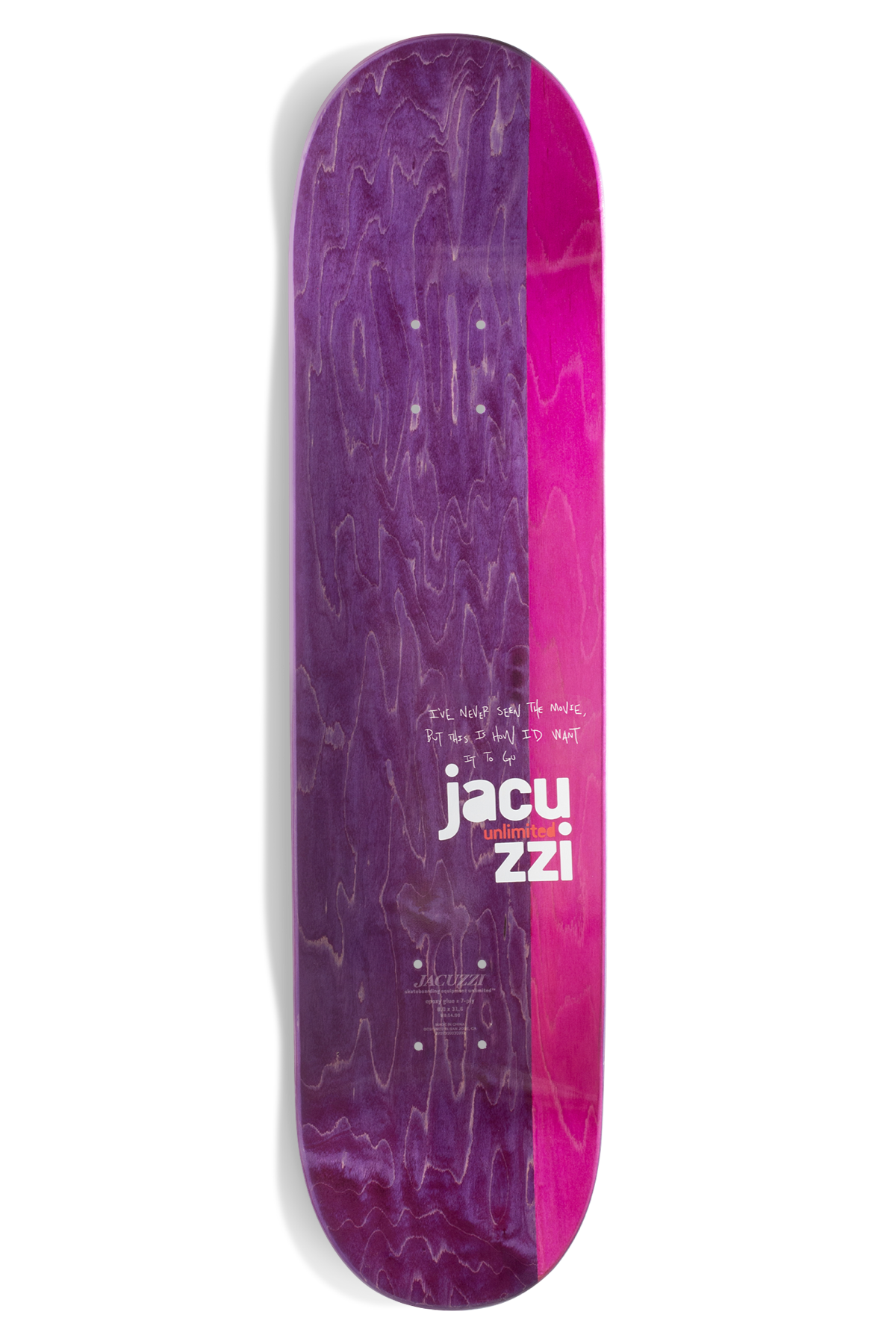 Skateboard Deck Jacuzzi - Caswell Berry Hot Dog Heaven 8.25" / Jual Papan Skateboard Jacuzzi