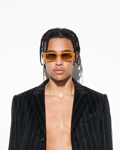 Szade Sunglasses - Dollin - Burnt Honey/Caper 100% Recycled Frame
