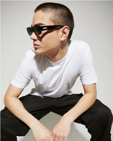 Szade Sunglasses - Dollin - Elysium Double Black/Ink Polarised 100% Recycled Frame