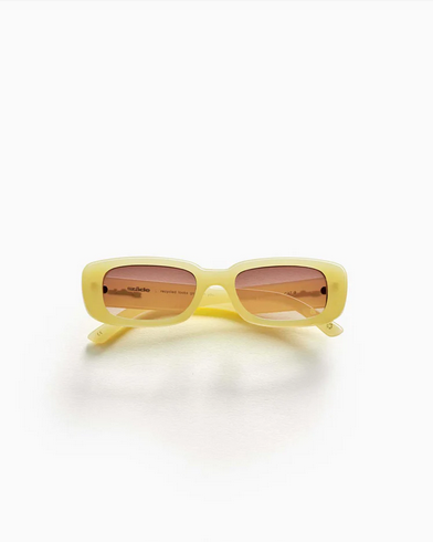 Szade Sunglasses - Dollin - Tainted Lime/Hustler Brown 100% Recycled Frame