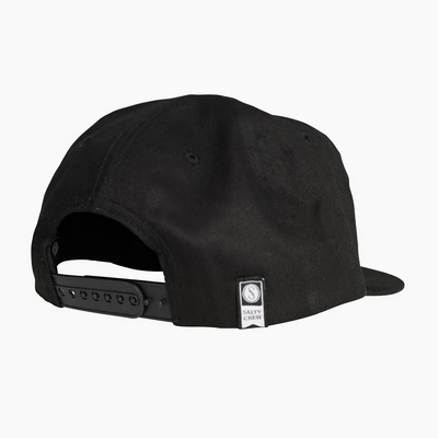 Salty Crew Jackpot 5 Panel Cap - Black / Topi Salty Crew | Men's Fishing Clothing - Salty Crew Indonesia