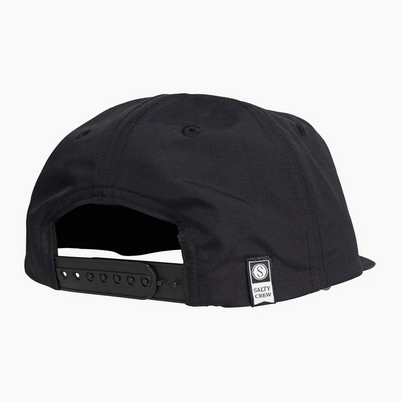 Salty Crew Clubhouse Unstructured 5 Panel Cap - Black / Topi Salty Crew | Men's Fishing Clothing - Salty Crew Indonesia