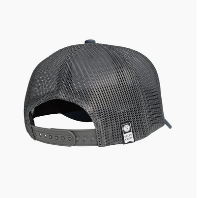 Salty Crew Seaside Retro Trucker Cap - Slate Grey / Topi Salty Crew | Men's Fishing Clothing - Salty Crew Indonesia