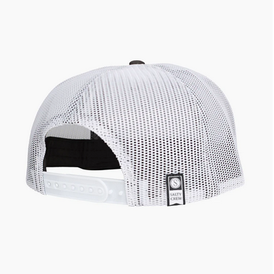 Salty Crew Big Mouth Trucker Cap - Coal/White / Topi Salty Crew | Men's Fishing Clothing - Salty Crew Indonesia