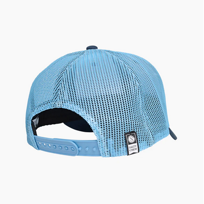 Salty Crew Pinnacle 2 Retro Trucker Cap - Slate Blue / Topi Salty Crew | Men's Fishing Clothing - Salty Crew Indonesia
