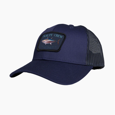 Salty Crew Big Blue Retro Trucker Cap - Navy / Topi Salty Crew | Men's Fishing Clothing - Salty Crew Indonesia