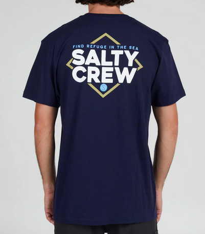Salty Crew No Slack S/s Tee Navy / Jual Baju Kaos Salty Crew | Men's Fishing Clothing - Salty Crew Indonesia