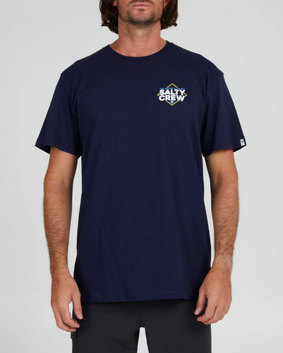Salty Crew No Slack S/s Tee Navy / Jual Baju Kaos Salty Crew | Men's Fishing Clothing - Salty Crew Indonesia