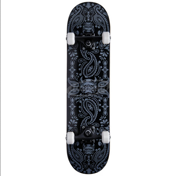 Skateboard Speed Demons Bandana Black/Black 7.75" Complete / Jual Skateboard Fullset Indonesia