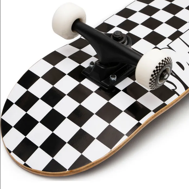 Skateboard Speed Demons Checkers Black/White Mini 7.25" Complete / Jual Skateboard Fullset Indonesia