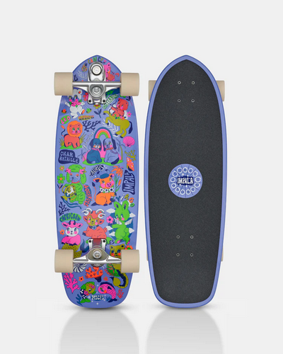 Skateboard Surfskate - Impala Neptune Surf Skate - 30" Char Bataille - Official Impala online store