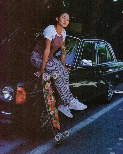 Skateboard Impala Jupiter Longboard - 37" Bee Love / Jual Cruiserboard Impala Skateboard Fullset Indonesia