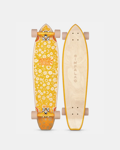 Skateboard Impala Zeina Longboard - 34" Brooke Kelley / Jual Cruiserboard Impala Fullset Indonesia