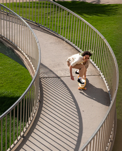 Skateboard Impala Zeina Longboard - 34" Brooke Kelley / Jual Cruiserboard Impala Fullset Indonesia