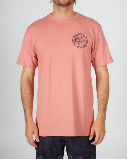 Fishing T-shirt - Salty Crew Legends S/s Tee Coral / Jual Baju Kaos Mancing Salty Crew | Men's Fishing Clothing - Salty Crew Indonesia