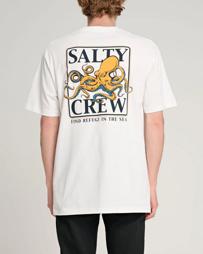 Fishing T-shirt - Salty Crew Ink Slinger S/s Tee White / Jual Baju Kaos Mancing Salty Crew | Men's Fishing Clothing - Salty Crew Indonesia