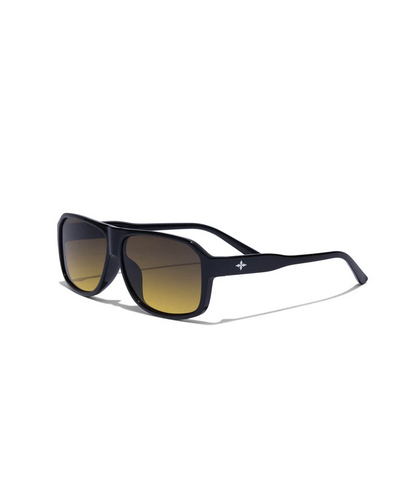 Ritual Vision Sunglasses - The Executive POLISHED BLACK / AMBER FADE POLARISED / Jual Kacamata Hitam Ritual Indonesia