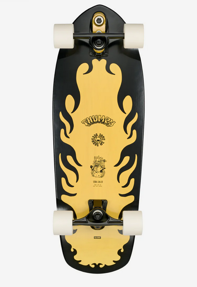 Skateboard Surfskate - Globe Thumpy 30" Surf Skate - Serial Chiller