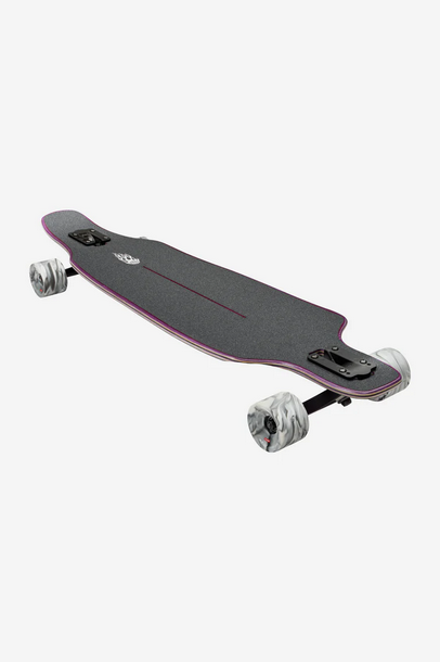 Globe Outlier 36" Longboard - Purple Flames / Skateboard Cruiser Globe Indonesia