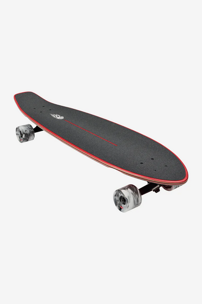 Globe The All-Time 35" Longboard - Red Flames / Skateboard Cruiser Globe Indonesia