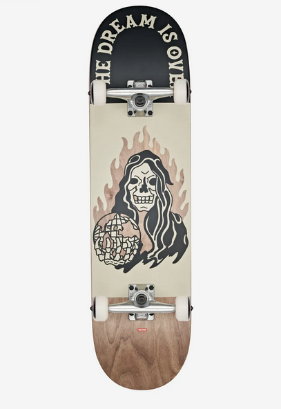 Globe G1 Dream Reaper 8.375" Complete Skateboard - Dark Maple/ Black / Fullset Skateboard Globe Indonesia