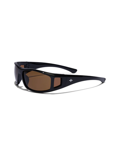 RITUAL VISION Dragster POLISHED BLACK / BRONZE POLARISED / Kacamata Hitam Ritual Indonesia
