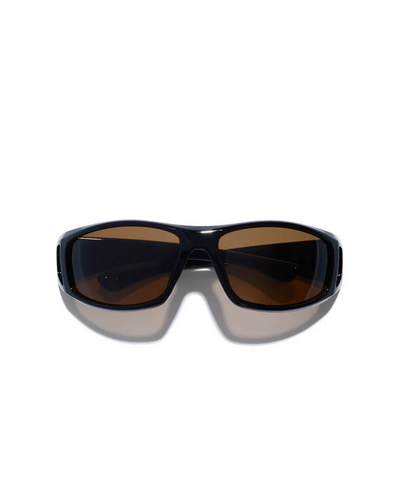 RITUAL VISION Dragster POLISHED BLACK / BRONZE POLARISED / Kacamata Hitam Ritual Indonesia