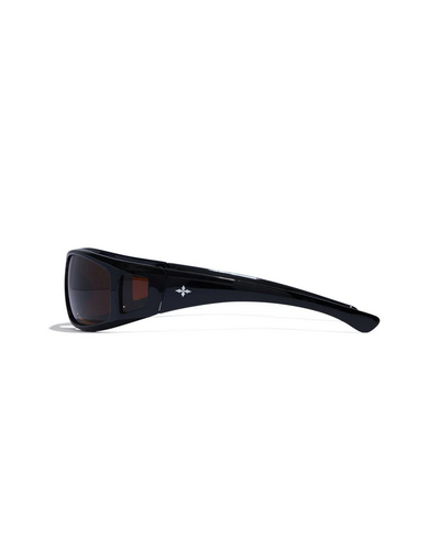 RITUAL VISION Dragster POLISHED BLACK / BRONZE POLARISED / Kacamata Hitam Ritual Indonesia