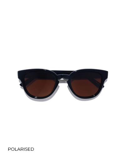RITUAL VISION Sunglasses - Blackmarket POLISHED BLACK / BRONZE POLARISED / Kacamata Hitam Ritual Indonesia