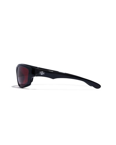 RITUAL VISION Sunglasses - Teenage Zero POLISHED BLACK / RUST POLARISED / Kacamata Hitam Ritual Indonesia