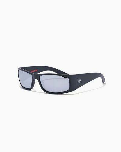 RITUAL VISION Sunglasses - Doomsday Machine MATTE BLACK / SILVER-GREY POLARISED / Kacamata Hitam Ritual Indonesia