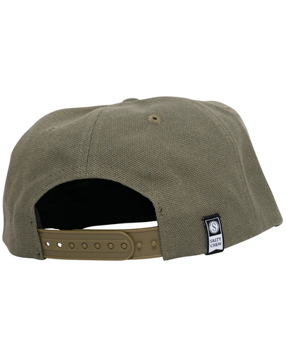 Salty Crew Splice 5 Panel Cap - Olive / Topi Salty Crew | Men's Fishing Clothing - Salty Crew Indonesia