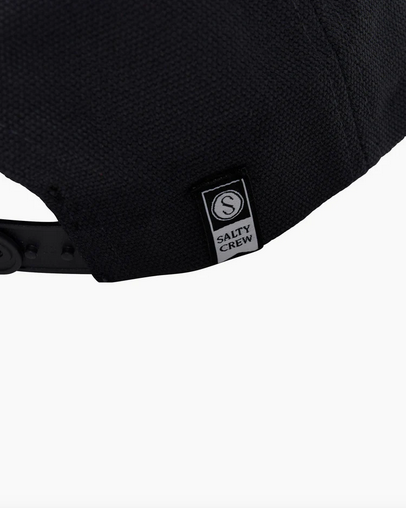 Salty Crew Splice 5 Panel Cap - Coal / Topi Salty Crew | Men's Fishing Clothing - Salty Crew Indonesia