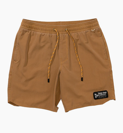 Salty Crew Atlas Volley Boardshort - Bone Brown