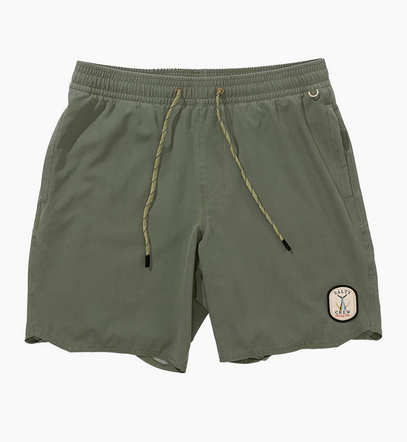 Salty Crew Atlas Volley Boardshort - Olive Green