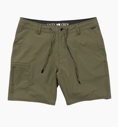 Salty Crew Transom Tech Short - Dusty Olive