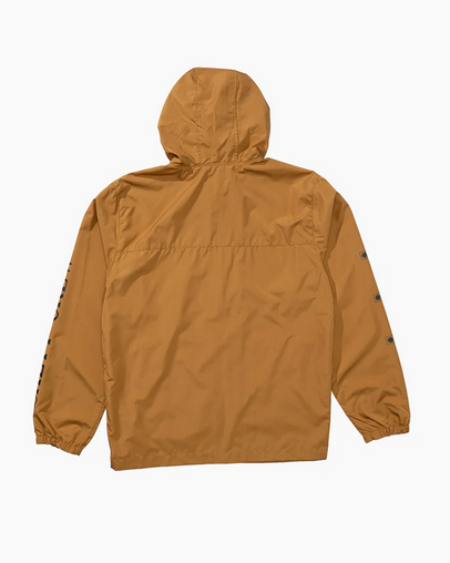 Salty Crew Surface Windbreaker Jacket - Bone Brown | Men's Fishing Clothing - Salty Crew Indonesia