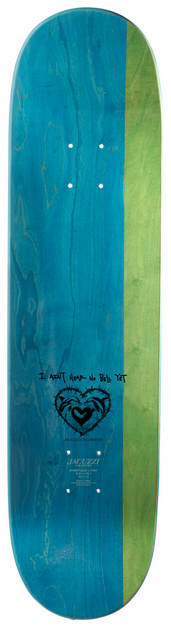 Skateboard Deck Jacuzzi - Caswell Berry "KO" - Yellow 8.25" / Jual Papan Skateboard Jacuzzi