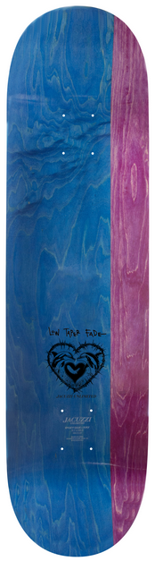 Skateboard Deck Jacuzzi - Jackson Pilz "Headache" - Grey 9.125" / Jual Papan Skateboard Jacuzzi