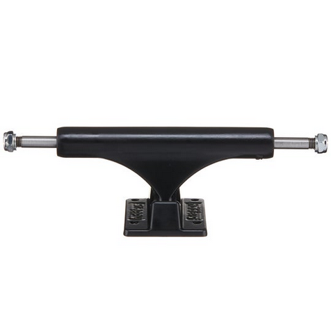 Skateboard Trucks - Slappy Lights ST1 Inverted Hollow Ultra Low Kingpin Matte Black 9.0" (set of 2 trucks)