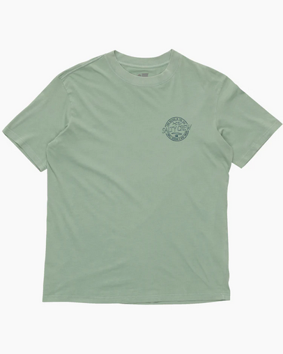 Fishing T-shirt - Salty Crew Skewed S/s Tee Slate Blue / Baju Kaos Mancing Salty Crew | Men's Fishing Clothing - Salty Crew Indonesia (Copy)