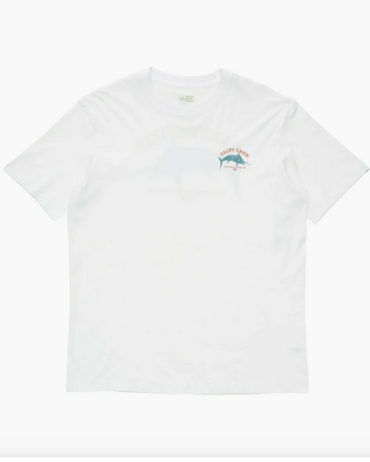 Fishing T-shirt - Salty Crew Bill Fish S/s Tee White / Baju Kaos Mancing Salty Crew | Men's Fishing Clothing - Salty Crew Indonesia