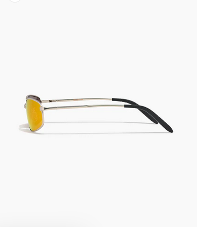 RITUAL VISION Sunglasses - Californication Matte Silver/Orange Reflective / Kacamata Hitam Ritual Indonesia