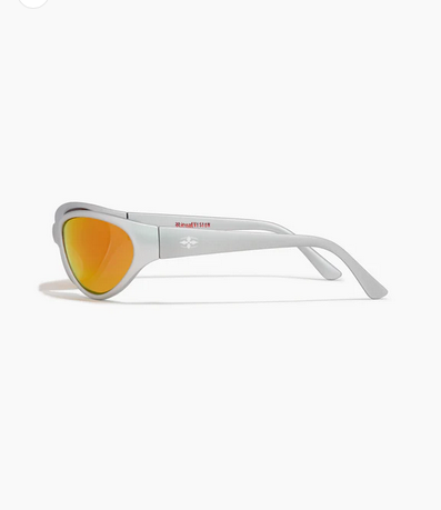 RITUAL VISION Sunglasses - Morphine Matte Chrome/Orange Reflective Polarized / Kacamata Hitam Ritual Indonesia