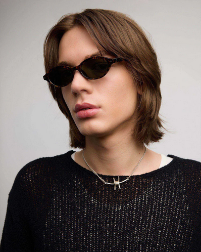Sunglasses Szade - nolan ; havana tortoiseshell / moss / Kacamata Hitam Szade