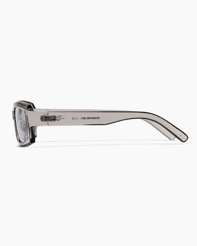 RITUAL VISION Sunglasses - Interceptor CRYSTAL SMOKE / MID GREY / Kacamata Hitam Ritual Indonesia