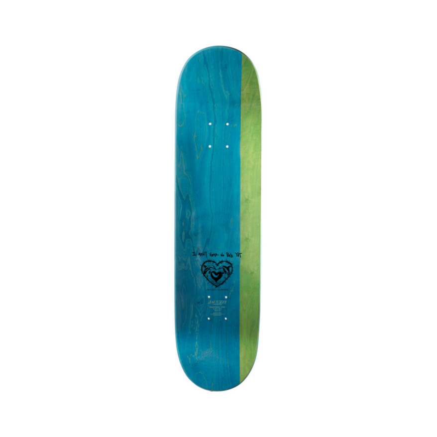 Skateboard Deck Jacuzzi - Caswell Berry "KO" - Yellow 8.25" / Jual Papan Skateboard Jacuzzi