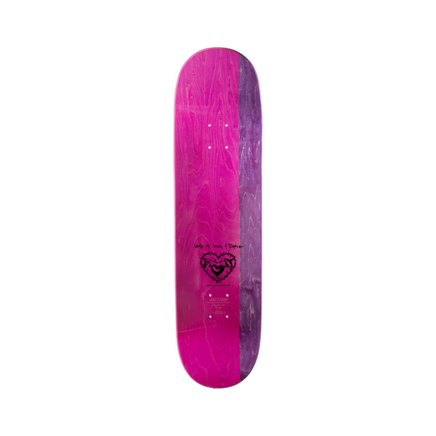 Skateboard Deck Jacuzzi - Louie Barletta "I Love You" - Black 8.25" / Jual Papan Skateboard Jacuzzi