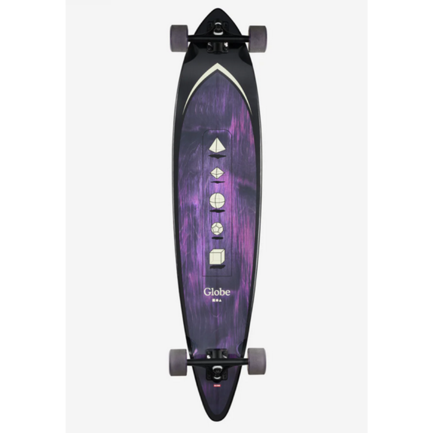Globe Pintail 44" Longboard Purple/Shape Faze / Jual Skateboard Longboard Cruiser Globe Indonesia