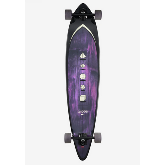 Globe Pintail 44" Longboard Purple/Shape Faze / Jual Skateboard Longboard Cruiser Globe Indonesia